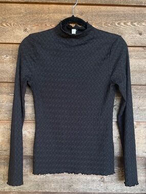 Daily practice by Anthropologie textured turtleneck